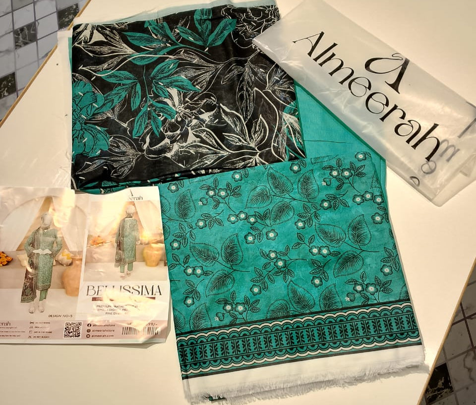 Almirah 3 Piece lawn suit – Premium Collection